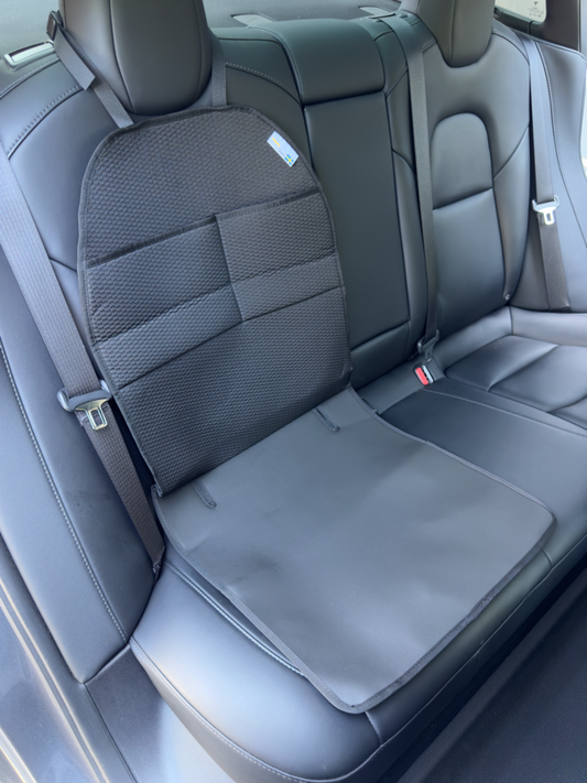 Spark/sitsskydd med förvaringsfickor