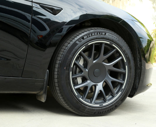 Center caps utan logga Tesla Model 3 Highland 2024+