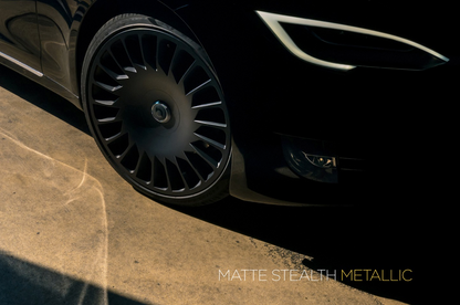 The New Aero - Model S 2021+ 21" Matte Stealth (4 felger)