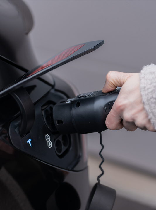 Metron Laddkabel med Tesla Knapp Typ 2 - 11 kW