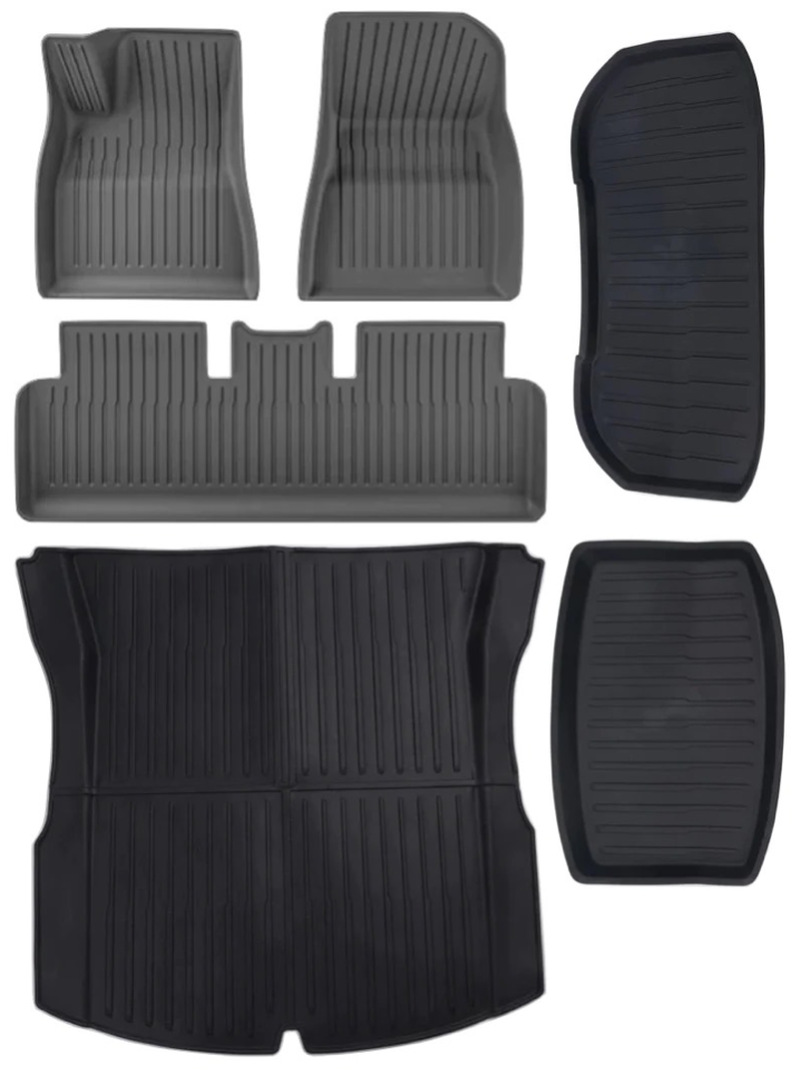 Model 3 Highland rubber mats large package TPE + XPE