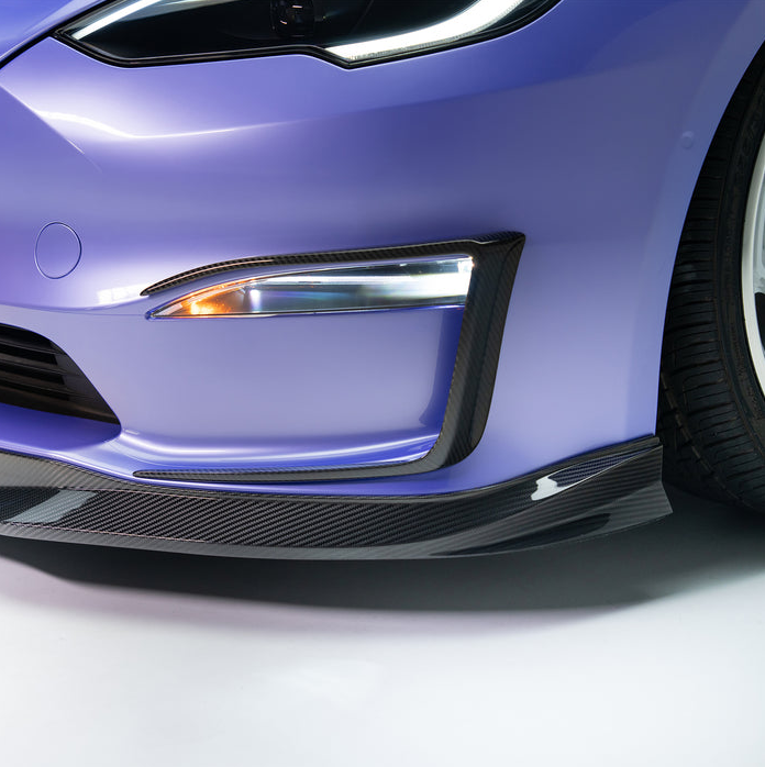 Tesla Add-On Aero Bumper Flares Vorsteiner Model S 2021+.