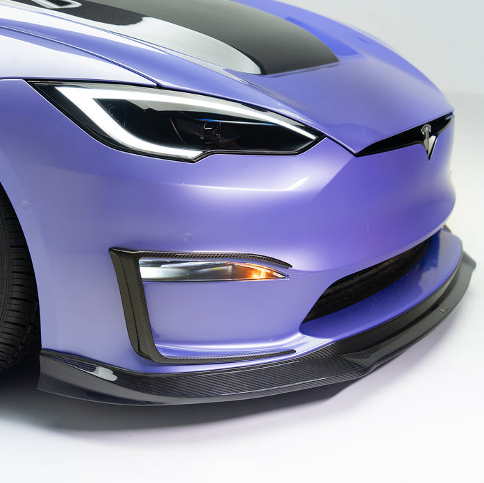 Tesla Add-On Aero Bumper Flares Vorsteiner Model S 2021+.