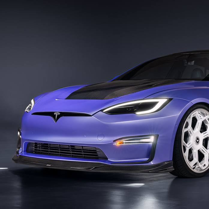 Tesla Add-On Aero Bumper Flares Vorsteiner Model S 2021+