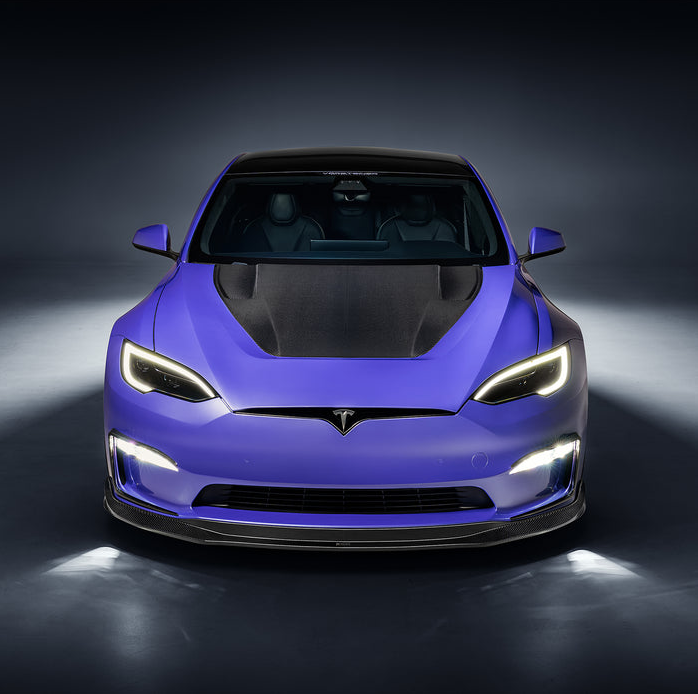 Tesla Aero Front Spoiler Vorsteiner Model S 2021+