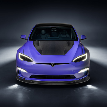 Tesla Aero Front Spoiler Vorsteiner Model S 2021+.