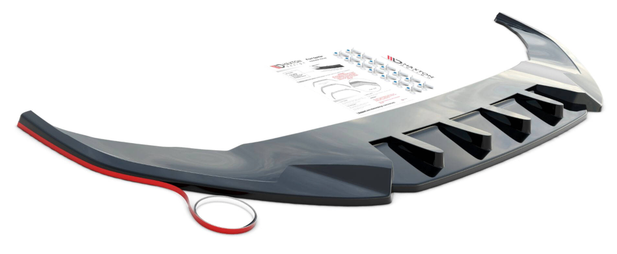 Front Splitter Maxton Design Porsche Taycan