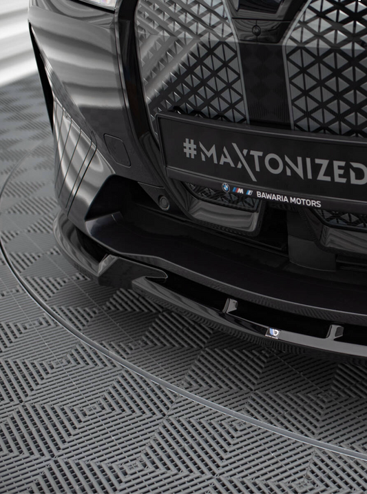 Front Splitter V.1 Maxton Design BMW iX