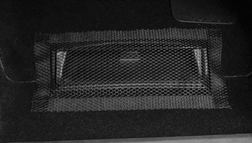 Model 3 & Y luftfilterbeskyttelse baksete netting