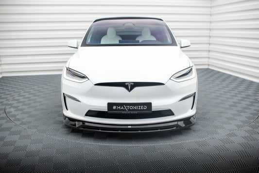 Front Splitter V.1 Maxton Design Tesla Model X
