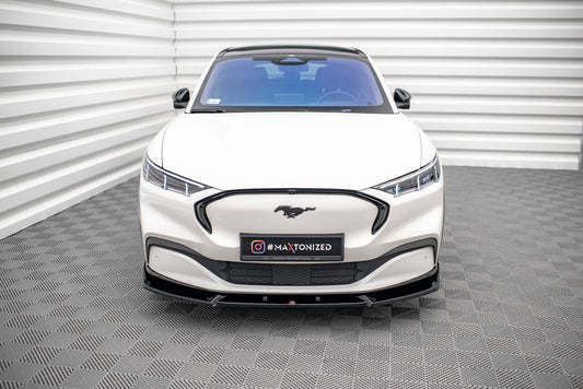 Front Splitter V.1 Maxton Design Ford Mustang Mach-E