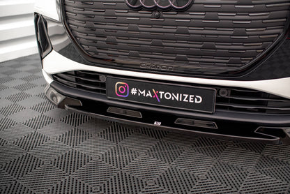 Maxton Design - Audi Q4 e-tron frontsplitter V.1