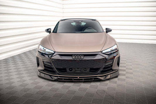 Front Splitter V.3 Maxton Design Audi e-tron GT