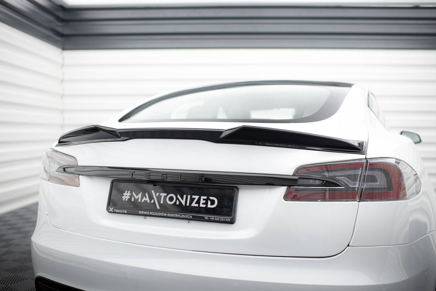Tesla Spoilerhætte 3D Maxton Design Model S 2021+