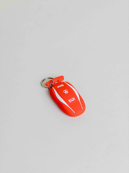 Beskyttelse af Model S-nøgleknap i mange farver