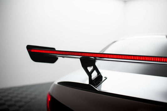 Carbon spoiler + led alfa romeo giulia quadrifoglio