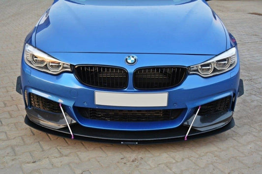 Front Racing Splitter V.3 For BMW 4 Coupe / Gran Coupe / Cabrio M-Pack F32 / F36 / F33