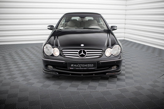Front splitter v.1 mercedes clk w 209 for standard version