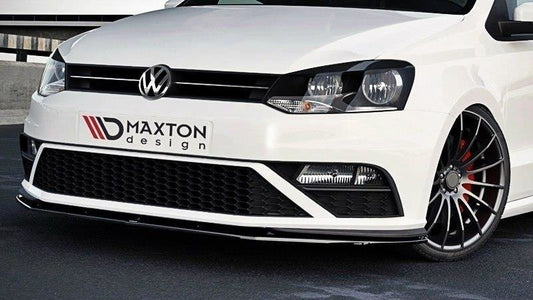 Front splitter v.1 volkswagen polo gti mk5 facelift