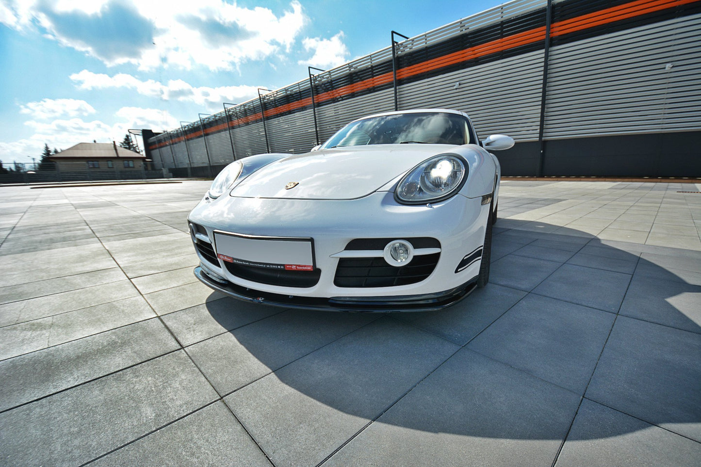 Front Splitter v.2 Porsche Cayman's 987C