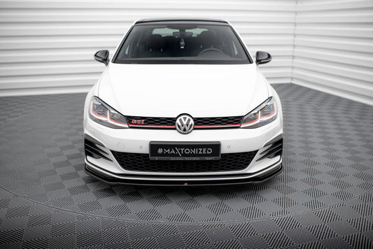 Front splitter v.2 vw golf vii gti facelift