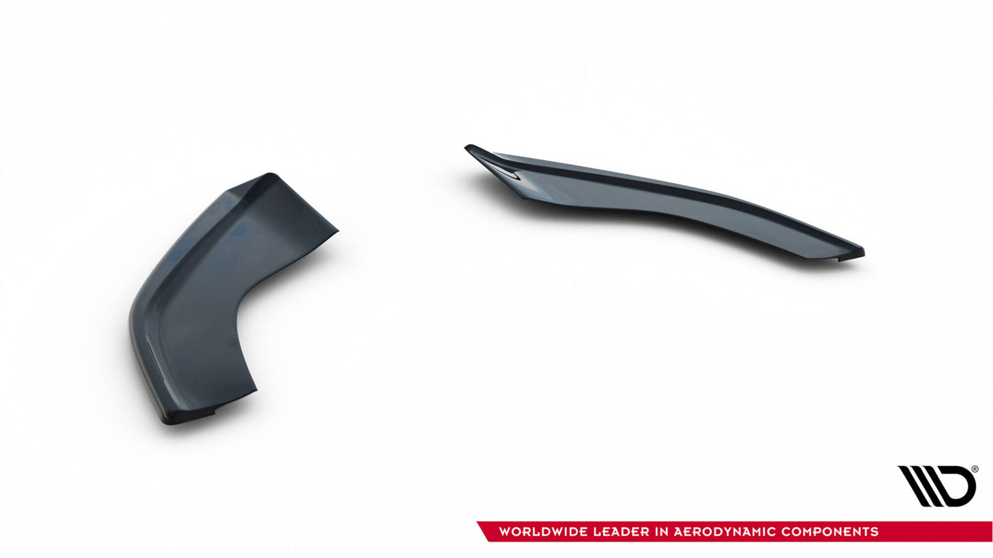 Front side splitters volkswagen golf r / r-line mk7 facelift