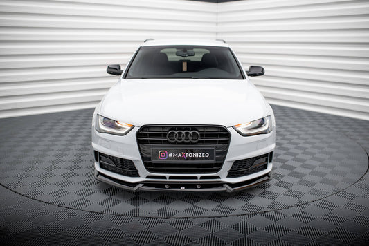 Front Splitter V.1 Audi A4 -konkurrence B8 Facelift