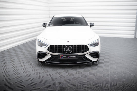 Front splitter v.1 mercedes-amg gt 43 4 door coupe v8 styling package
