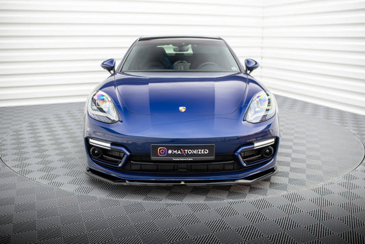 Front splitter v.1 porsche panamera e-hybrid 971 facelift