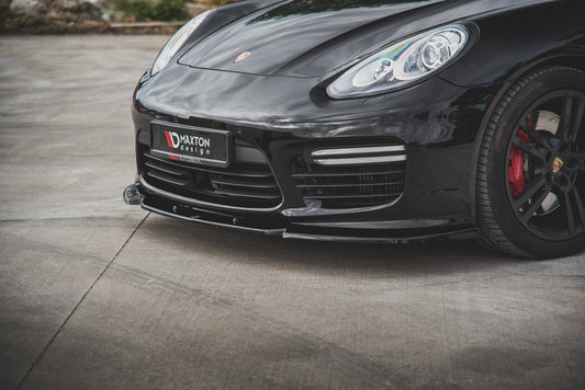 Front splitter v.1 porsche panamera turbo 970 facelift