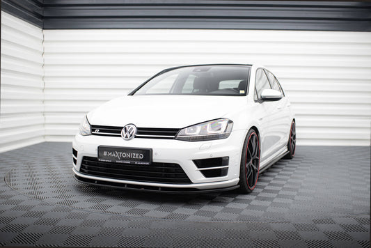 Front splitter v.1 vw golf 7 r / r-line