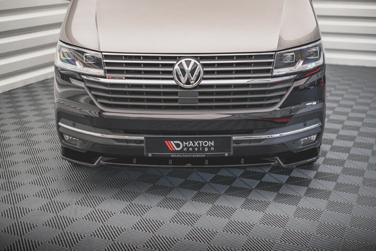 Front splitter v.1 volkswagen t6 facelift