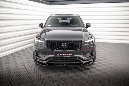 Front splitter v.1 volvo xc90 r-design mk2 facelift