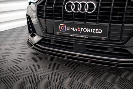 Front splitter v.2 audi q3 s-line f3