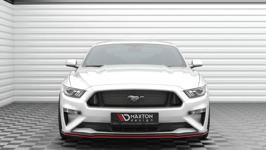 Front splitter v.2 ford mustang mk6 facelift