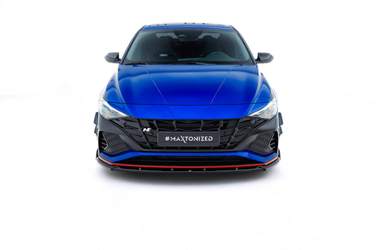 Front splitter v.2 hyundai elantra n mk7