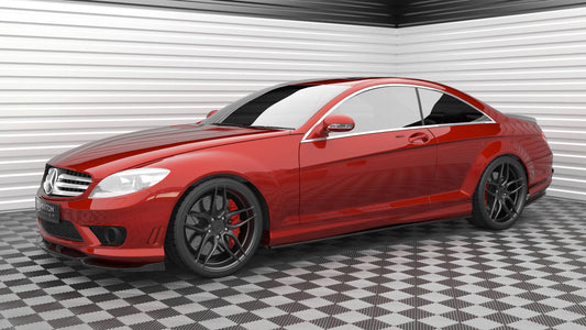 Front splitter v.2 mercedes-benz cl 63 amg c216