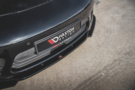 Front splitter v.2 porsche panamera turbo 970 facelift