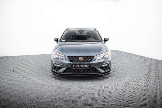 Front splitter v.2 seat leon cupra / fr mk3 fl