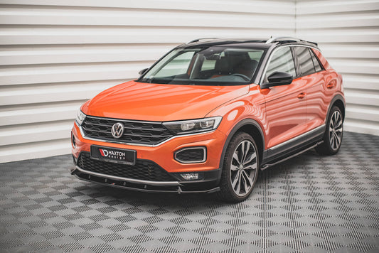 Front splitter v.2 volkswagen t-roc mk1
