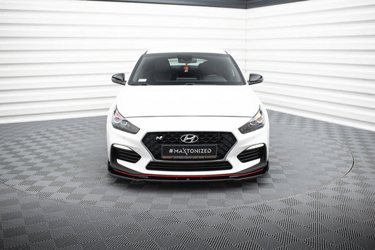Front splitter v.3 hyundai i30 n mk3 hatchback/ fastback