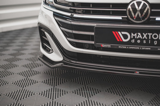 Front splitter v.3 volkswagen arteon r-line facelift