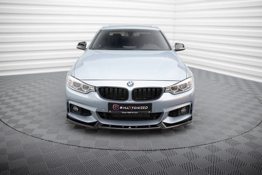 Front Splits V.4 BMW 4 Coupe / Gran Coupe / Cabrio M-Pack F32 / F36 / F33