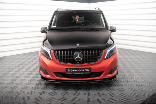 Front splitter v.4 mercedes-benz v-class w447