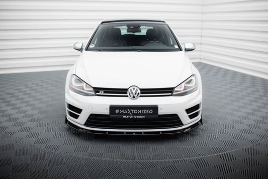 Etuosa jakautuu V.5 + Flaps Volkswagen Golf R / R-Line MK7