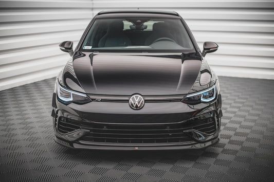 Front splitter v.5 volkswagen golf r mk8