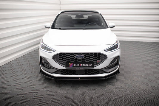 Front splitter v.6 ford focus st / st-line mk4 facelift