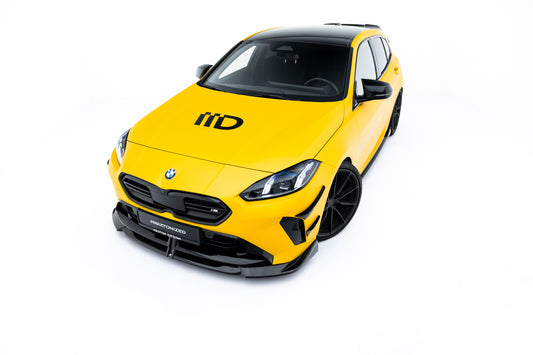 Prepreg carbon fiber front splitter bmw m135i / 1 m-pack f70