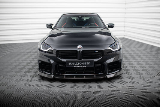 Prepreg carbon fiber front splitter v.2 bmw m2 g87