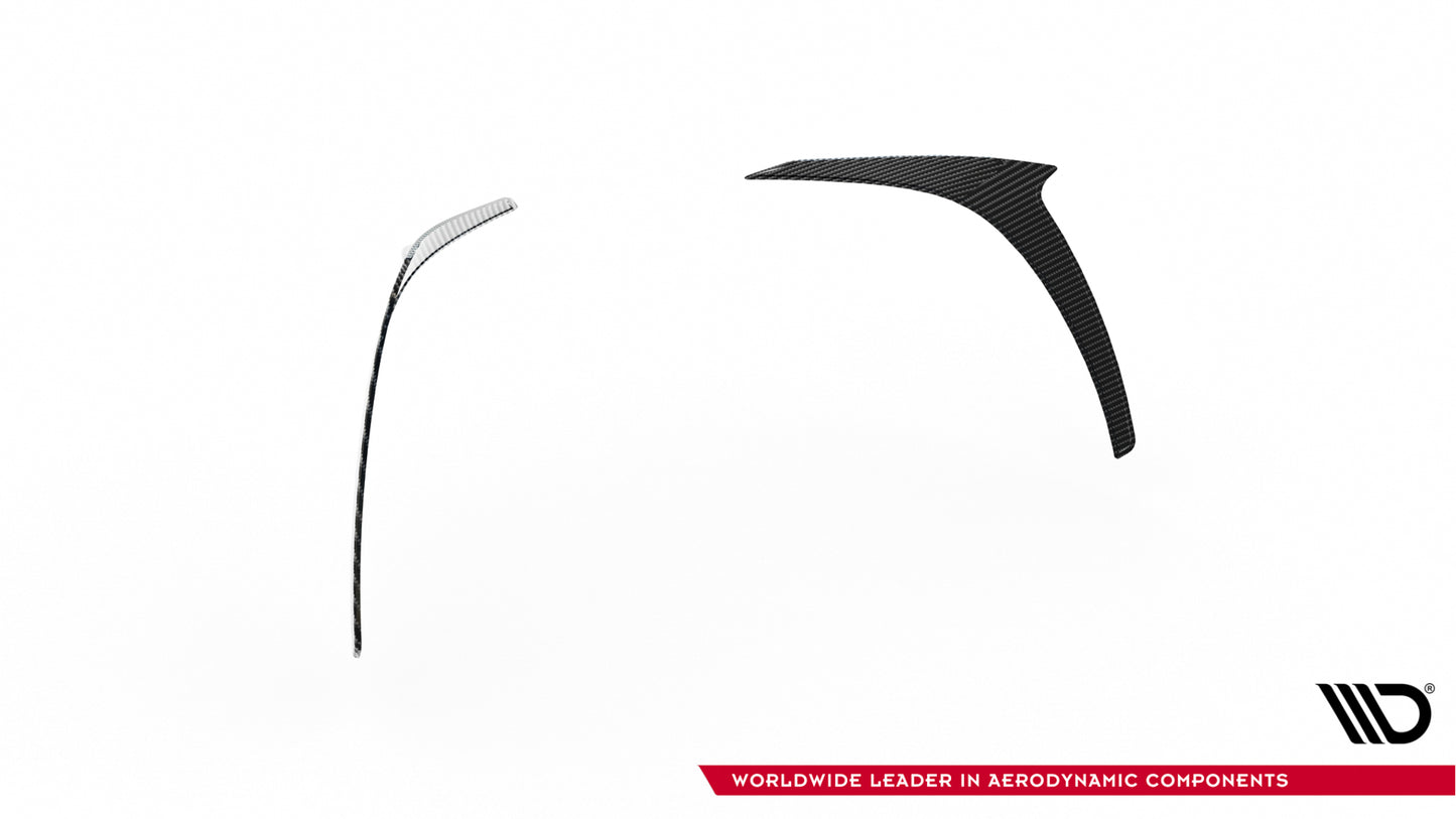 Prepreg front bumper carbon canards mercedes-amg gt 63 / 55 / 63 s e performance c192